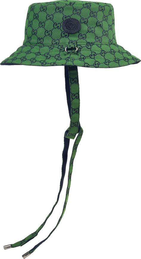 gucci bucket hat green|Gucci bucket hat men.